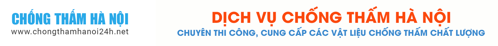 Chống thấm 24h Hà Nội